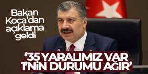 Bakan Koca'dan Düzce depremi ile ilgili açıklama! '35 yaralımız var, 1'nin durumu ağır'