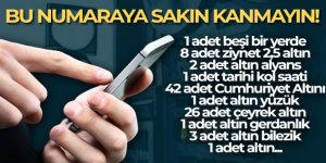 Telefon dolandırıcıları kadını yaklaşık 2,5 milyon lira dolandırdılar