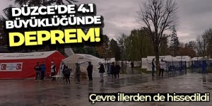 Düzce'de 4.1 büyüklüğünde deprem