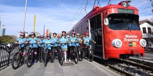 Konya Büyükşehir Minik Öğrencileri Bisiklet Tramvayıyla Tanıştırdı