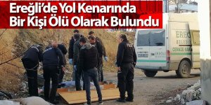 Ereğli’de 1 kişi yol kenarında ölü olarak bulundu