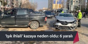 'ışık ihlali' kazaya neden oldu: 6 yaralı