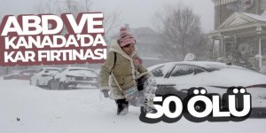 ABD ve Kanada'da kar fırtınası! 50 ölü