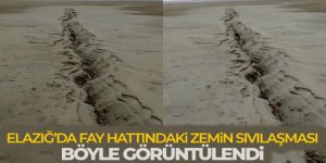 Fay hattındaki zemin sıvılaşması böyle görüntülendi