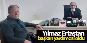 Yılmaz Ertaştan Belediye başkan yardımcısı oldu