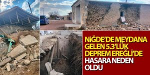 EREĞLİ’DE Kİ SARSINTI HASARA NEDEN OLDU