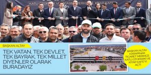 Başkan Altay Karapınar Ticaret Merkezi, Katlı Otoparkı ve Kitap Kafe’yi Açtı