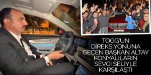 TOGG’un Direksiyonuna Geçen Başkan Altay Konyalıların Sevgi Seliyle Karşılaştı