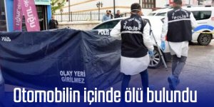 Otomobilinin içinde ölü bulundu