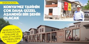 Başkan Altay Meydan Evleri Yenileme Ve Bisiklet Müzesi Çalışmalarını İnceledi