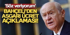 MHP Genel Başkanı Bahçeli 'Söz veriyorum'