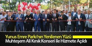 Yunus Emre Parkı Hizmete Açıldı