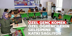 “ÖZEL GENÇ KOMEK” ÖZEL ÖĞRENCİLERİN GELİŞİMİNE KATKI SAĞLIYOR