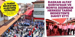 2. “TARİHİ BEDESTEN ALIŞVERİŞ GÜNLERİ” BÜYÜK COŞKUYLA BAŞLADI