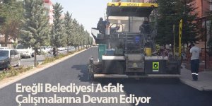 Ereğli Belediyesi Asfalt Çalışmalarına Devam Ediyor