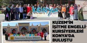 KUZEM’İN İŞİTME ENGELLİ KURSİYERLERİ KONYA’DA BULUŞTU