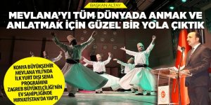 KONYA BÜYÜKŞEHİR MEVLANA YILI’NDA İLK YURT DIŞI SEMA PROGRAMINI ZAGREB BÜYÜKELÇİLİĞİ’NİN EV SAHİPLİĞİNDE HIRVATİSTAN’DA YAPTI