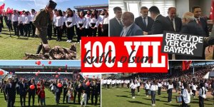 Ereğli'de Cumhuriyet’in 100. yılı coşkuyla kutlandı