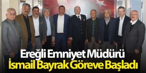 Ereğli Emniyet Müdürü İsmail Bayrak Göreve Başladı