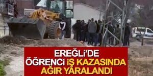 Ereğli Şeker fabrikasında stajyer öğrenci iş kazasında ağır yaralandı