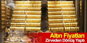 Altın fiyatları düşüş eğiliminde!