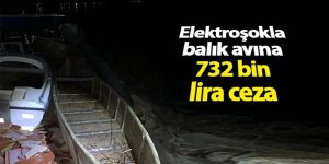 Elektroşokla balık avlayanlara 732 bin lira ceza