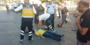 VATAN CADDESİNDE KAZA:2 YARALI