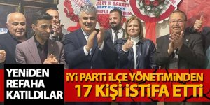 İyi Parti İlçe Yönetiminden 17 Kişi Yeniden Refaha Katıldı