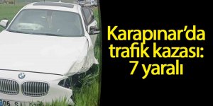 Karapınar’da trafik kazası: 7 yaralı