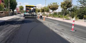 Karaman Caddesi’nde Asfalt Yenileniyor
