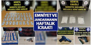 Emniyet ve Jandarmanın  Haftalık İcraatı Açıklandı