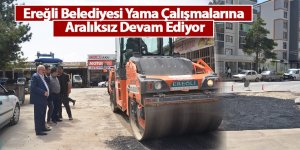 Ereğli Belediyesi Yama Çalışmalarına Aralıksız Devam Ediyor