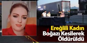 Eski eşini boğazından bıçaklayıp, ölene kadar başında bekledi