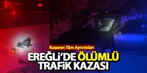 Ereğli'de otomobilin çarptığı yaya hayatını kaybetti