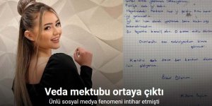 İntihar eden fenomen Kübra Aykut’un veda mektubu