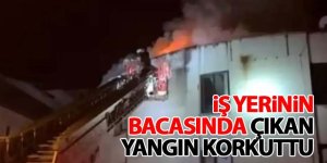 Bacada Çıkan Yangın Korkuttu