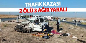 Trafik Kazası 2 Ölü 3 Ağır Yaralı