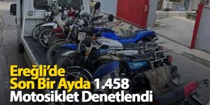 Ereğli’de motosikletlere sıkı denetim