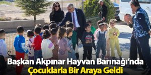 Başkan Akpınar Hayvan Barınağı’nda Çocuklarla Bir Araya Geldi