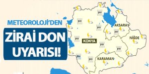 METEOROLOJİ’DEN ZİRAİ DON UYARISI!