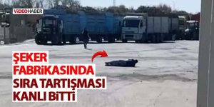 Şeker fabrikasında silahla vurulma