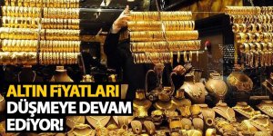 Altın fiyatları düşmeye devam ediyor!