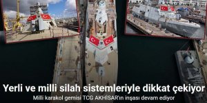 Milli karakol gemisi TCG AKHİSAR