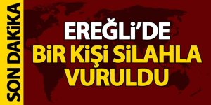 Son Dakika; Ereğli'de Bir Kişi Silahla Vuruldu