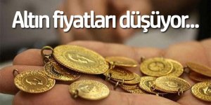 Altın fiyatları düşüşte!