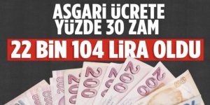 İŞTE YENİ ASGARİ ÜCRET