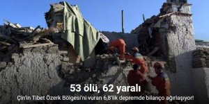 Çin’de 6,8 Lik Deprem