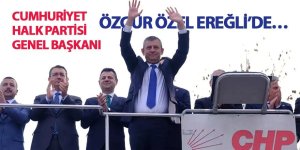 CUMHURİYET HALK PARTİSİ GENEL BAŞKANI ÖZGÜR ÖZEL EREĞLİ’DE KENT LOKANTASI AÇTI