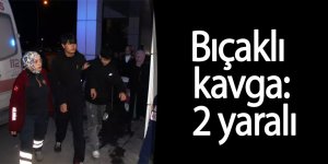 Bıçaklı kavga: 2 yaralı