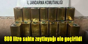 800 litre sahte zeytinyağı ele geçirildi